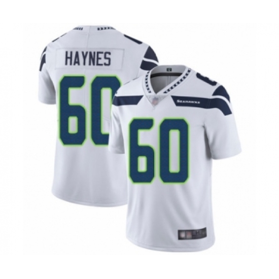 Men's Seattle Seahawks 60 Phil Haynes White Vapor Untouchable Limited Player Football Jersey