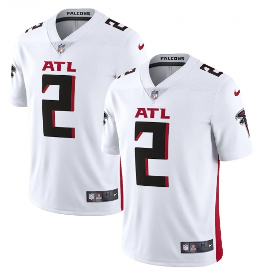 Men's Atlanta Falcons 2 Matt Ryan Nike White Vapor Limited Jersey.webp