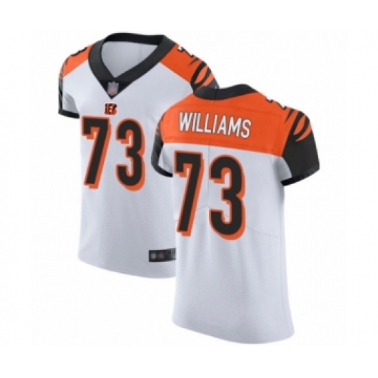 Men's Cincinnati Bengals 73 Jonah Williams White Vapor Untouchable Elite Player Football Jersey