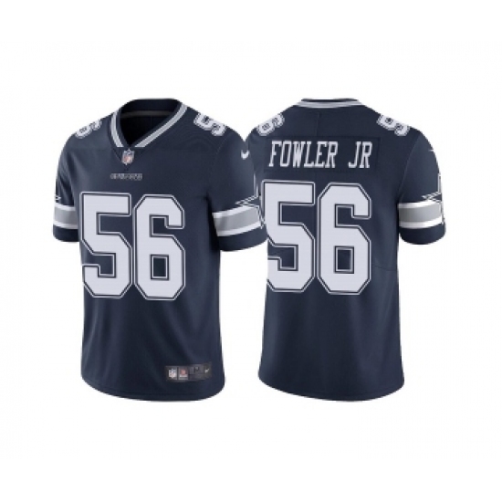 Men's Dallas Cowboys 56 Dante Fowler Jr. Navy Vapor Limited Stitched Jersey