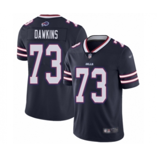 Youth Buffalo Bills 73 Dion Dawkins Limited Navy Blue Inverted Legend Football Jersey