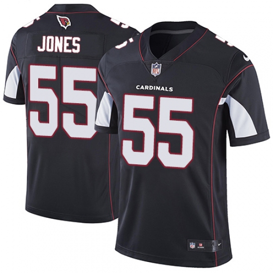 Youth Nike Arizona Cardinals 55 Chandler Jones Black Alternate Vapor Untouchable Limited Player NFL Jersey