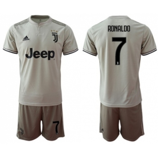 Juventus 7 Ronaldo Away Soccer Club Jersey