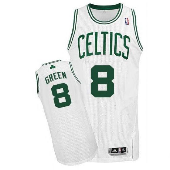 Revolution 30 Celtics 8 Jeff Green White Stitched NBA Jerseyey