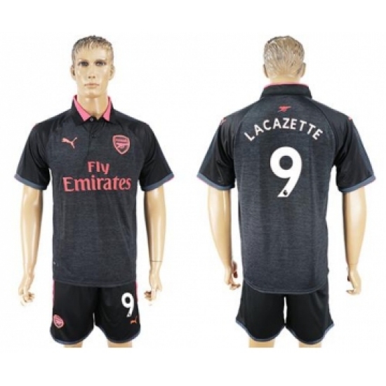 Arsenal 9 Lacazette Sec Away Soccer Club Jersey
