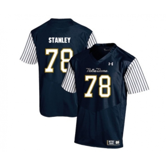 Notre Dame Fighting Irish 78 Ronnie Stanley Navy College Football Jersey