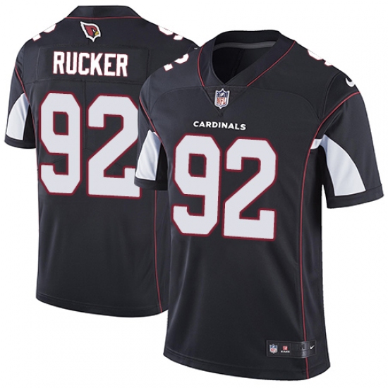 Youth Nike Arizona Cardinals 92 Frostee Rucker Black Alternate Vapor Untouchable Limited Player NFL Jersey