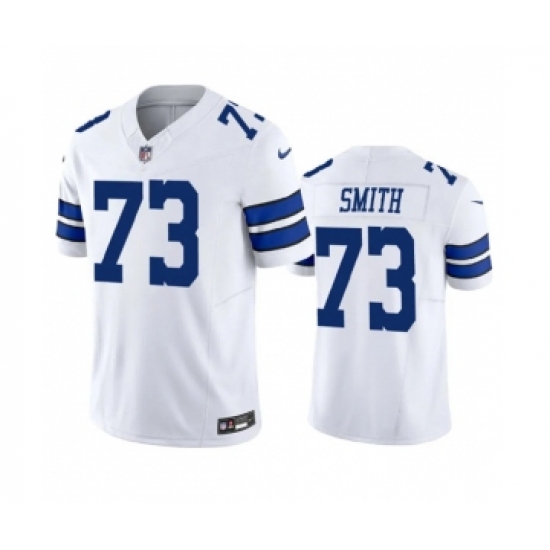 Men's Nike Dallas Cowboys 73 Tyler Smith White 2023 F.U.S.E. Limited Stitched Football Jersey