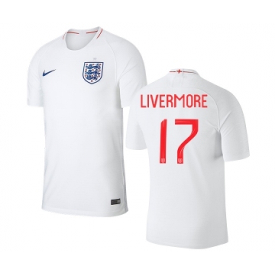 England 17 Livermore Home Thai Version Soccer Country Jersey