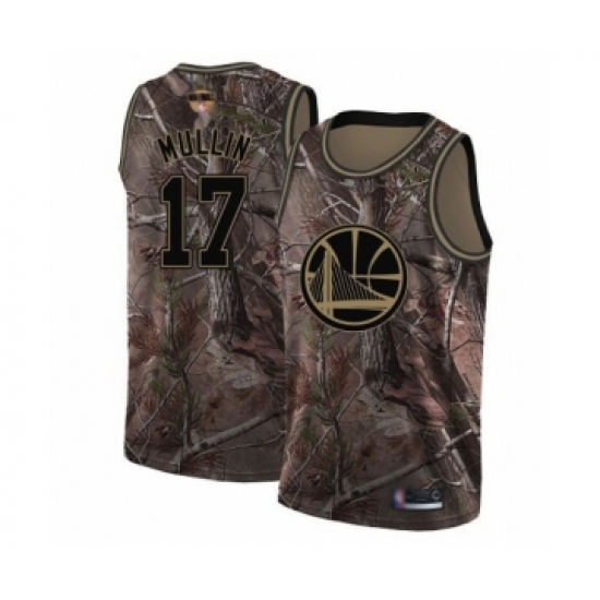 Youth Golden State Warriors 17 Chris Mullin Swingman Camo Realtree Collection Basketball 2019 Basketball Finals Bound Jersey
