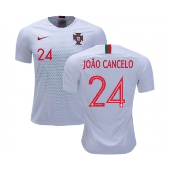 Portugal 24 Joao Cancelo Away Soccer Country Jersey