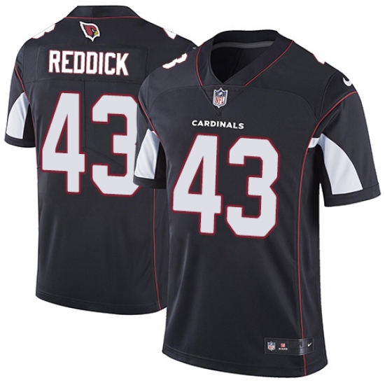 Men's Nike Arizona Cardinals 43 Haason Reddick Black Alternate Vapor Untouchable Limited Player NFL Jersey
