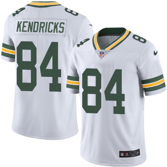 Youth Nike Green Bay Packers 84 Lance Kendricks White Vapor Untouchable Limited Player NFL Jersey