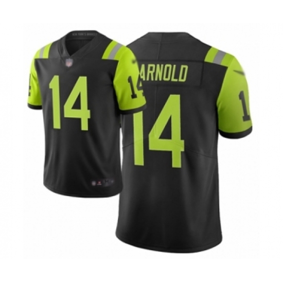 Youth New York Jets 14 Sam Darnold Limited Black City Edition Football Jersey