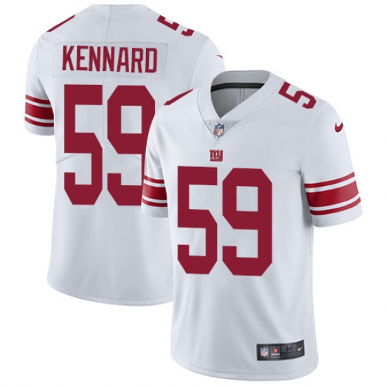 Youth Nike New York Giants 59 Devon Kennard White Vapor Untouchable Limited Player NFL Jersey