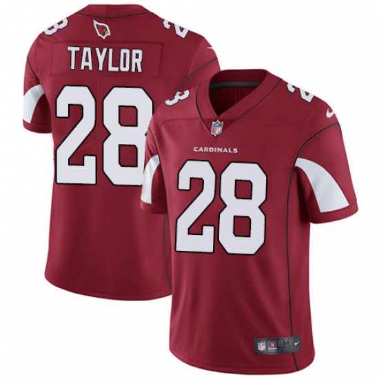 Youth Nike Arizona Cardinals 28 Jamar Taylor Red Team Color Vapor Untouchable Limited Player NFL Jersey