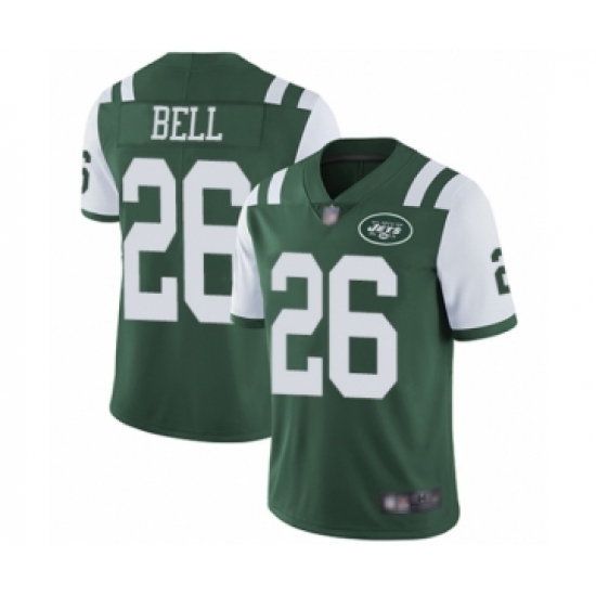 Youth New York Jets 26 Le Veon Bell Green Team Color Vapor Untouchable Limited Player Football Jersey