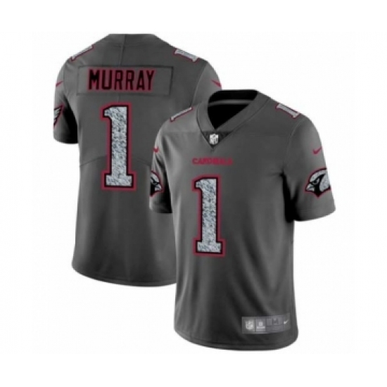 Men's Arizona Cardinals 1 Kyler Murray Limited Gray Static Fashion Limited Football Jersey