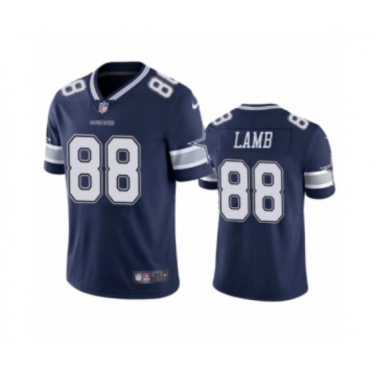 Dallas Cowboys 88 CeeDee Lamb Navy 2020 NFL Draft Vapor Limited Jersey