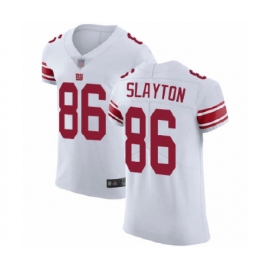 Men's New York Giants 86 Darius Slayton White Vapor Untouchable Elite Player Football Jersey
