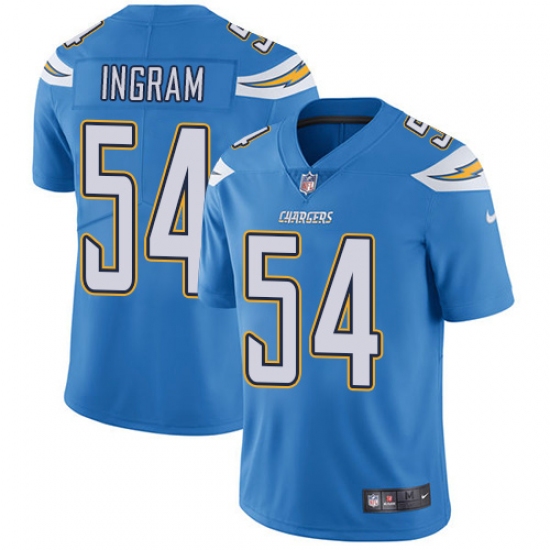 Youth Nike Los Angeles Chargers 54 Melvin Ingram Elite Electric Blue Alternate NFL Jersey