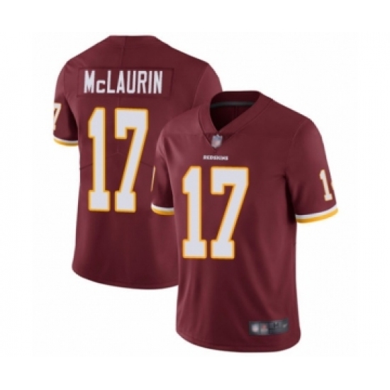 Men's Washington Redskins 17 Terry McLaurin Burgundy Red Team Color Vapor Untouchable Limited Player Football Jersey
