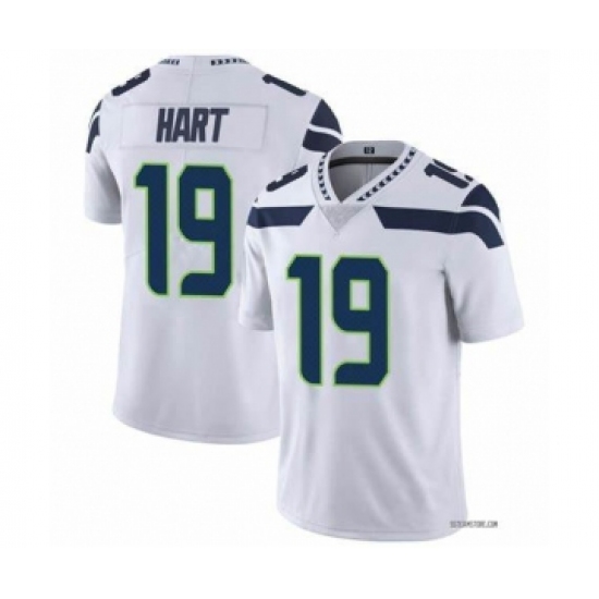 Men's Seattle Seahawks 19 Penny Hart White Vapor Untouchable Limited Stitched Jersey