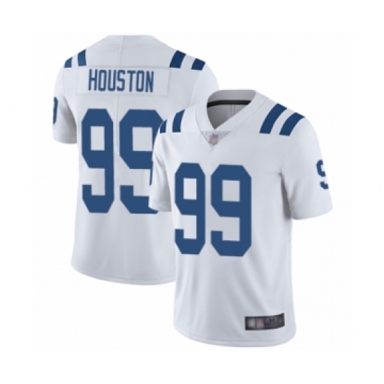 Youth Indianapolis Colts 99 Justin Houston White Vapor Untouchable Limited Player Football Jersey