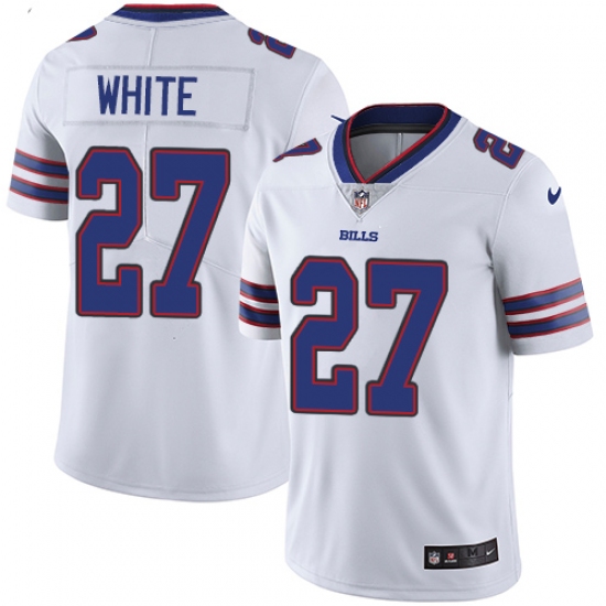 Men's Nike Buffalo Bills 27 Tre'Davious White White Vapor Untouchable Limited Player NFL Jersey