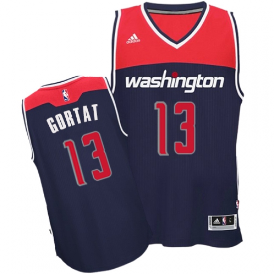 Men's Adidas Washington Wizards 2 John Wall Swingman White NBA Jersey
