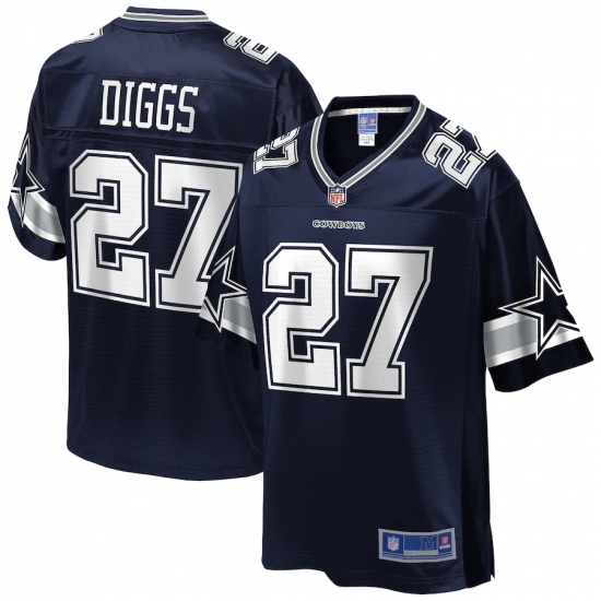 Youth Dallas Cowboys 27 Trevon Diggs NFL Pro Line Navy Player Jersey