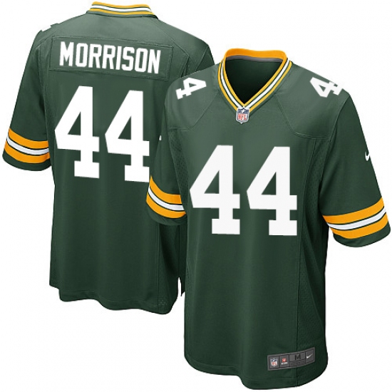 Men's Nike Green Bay Packers 44 Antonio Morrison Game Green Team Color NFL Jersey