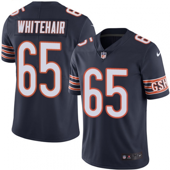 Youth Nike Chicago Bears 65 Cody Whitehair Navy Blue Team Color Vapor Untouchable Limited Player NFL Jersey