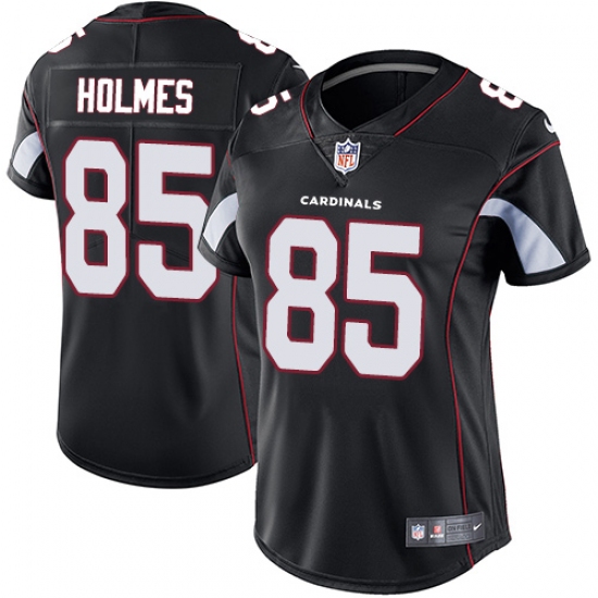 Women Nike Arizona Cardinals 85 Gabe Holmes Black Alternate Vapor Untouchable Limited Player NFL Jersey