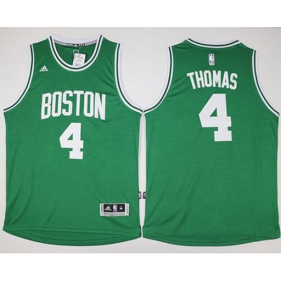 Celtics 4 Isaiah Thomas Green Stitched NBA Jersey