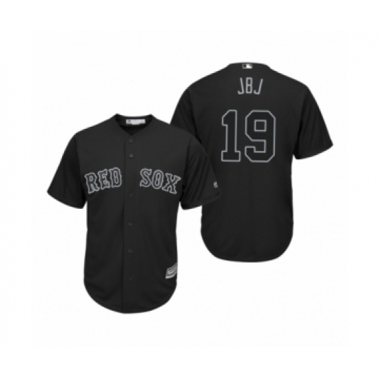 Youth Boston Red Sox 19 Jackie Bradley Jr. JBJ Black 2019 Players' Weekend Replica Jersey