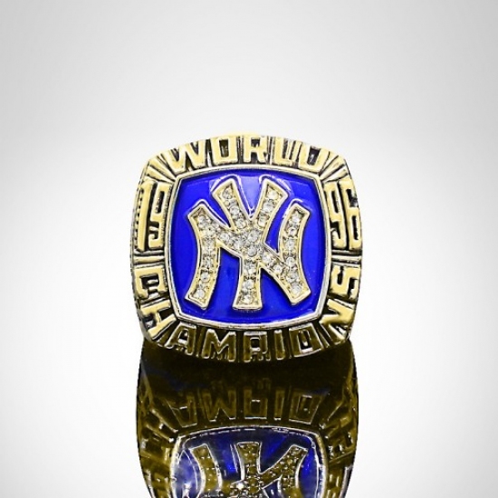 MLB 1996 Yankees baseball team Gold Medal Ring of the year European American retro Men's Ring - No. 11