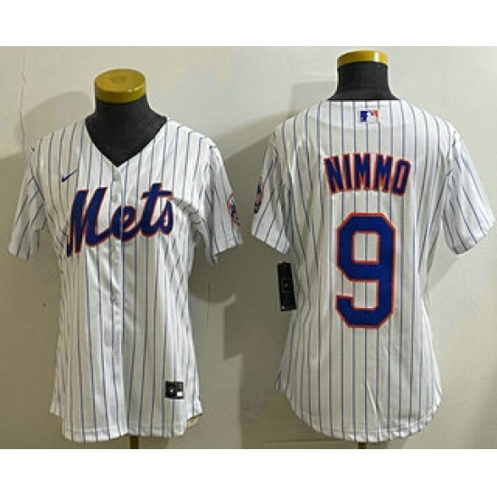 Women's Chicago Cubs 9 Miguel Amaya White Limited Jersey