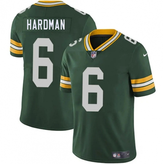 Men's Green Bay Packers 6 Mecole Hardman Green 2025 Vapor Untouchable Limited Football Stitched Jersey