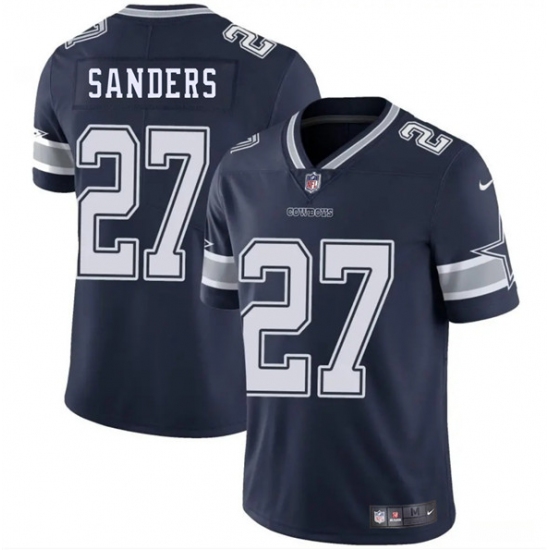 Men's Dallas Cowboys 27 Miles Sanders Navy 2025 Vapor Untouchable Limited Football Stitched Jersey