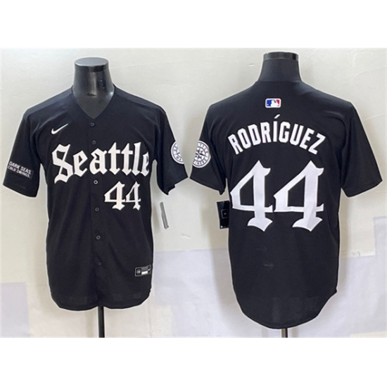 Men's Seattle Mariners 44 Julio Rodr