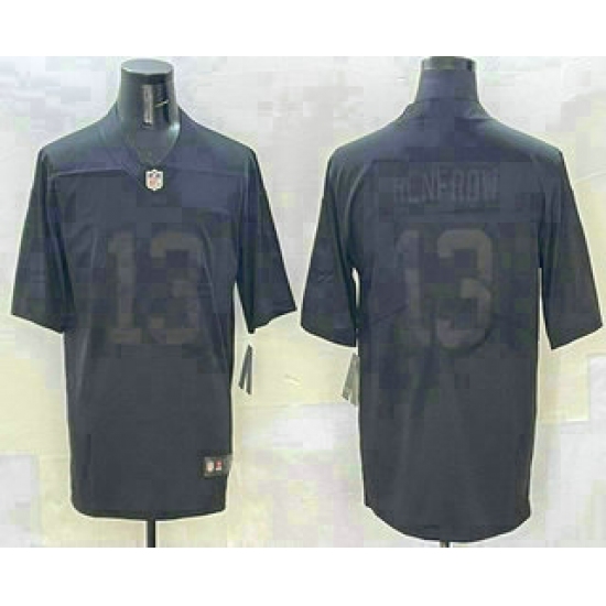 Men's Las Vegas Raiders 13 Hunter Renfrow Balck Vapor Untouchable Stitched Jersey