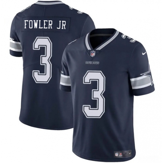 Men's Dallas Cowboys 3 Dante Fowler Jr. Navy 2025 Vapor Untouchable Limited Football Stitched Jersey
