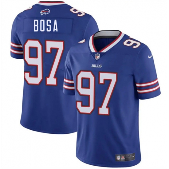 Men's Buffalo Bills 97 Joey Bosa Blue 2025 Vapor Untouchable Limited Football Stitched Jersey