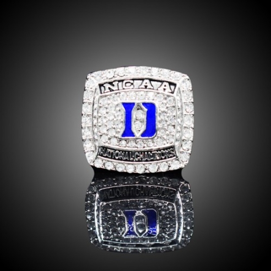 2022 NCAA 2015 Duke Blue Blue Eagles College Ring Fan Alloy Ring - number 11