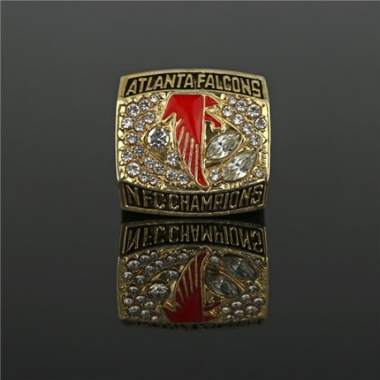 NFL 2016 Falcons Championship Ring Fan Baseball Alloy Ring No. 11
