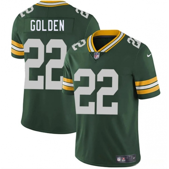Men's Green Bay Packers 22 Matthew Golden Green 2025 Vapor Untouchable Limited Football Stitched Jersey