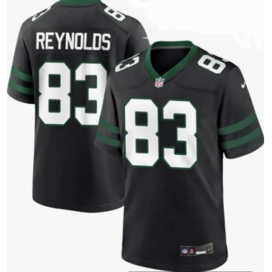 Men's New York Jets 83 Josh Reynolds Black Vapor Untouchable Limited Football Stitched Jersey
