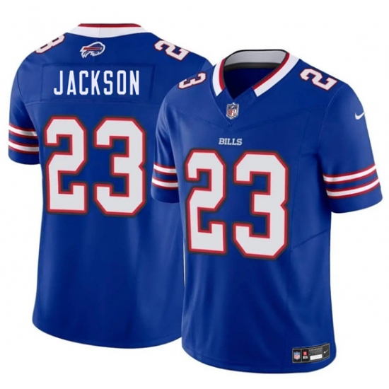 Men's Buffalo Bills 23 Dane Jackson Blue 2025 F.U.S.E. Vapor Untouchable Limited Football Stitched Jersey