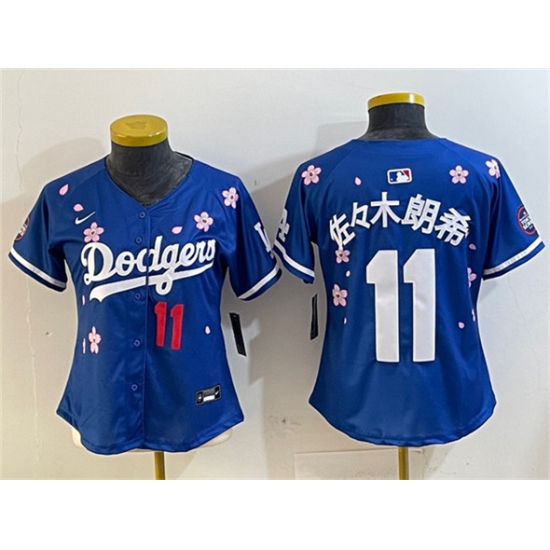Women's Los Angeles Dodgers 11